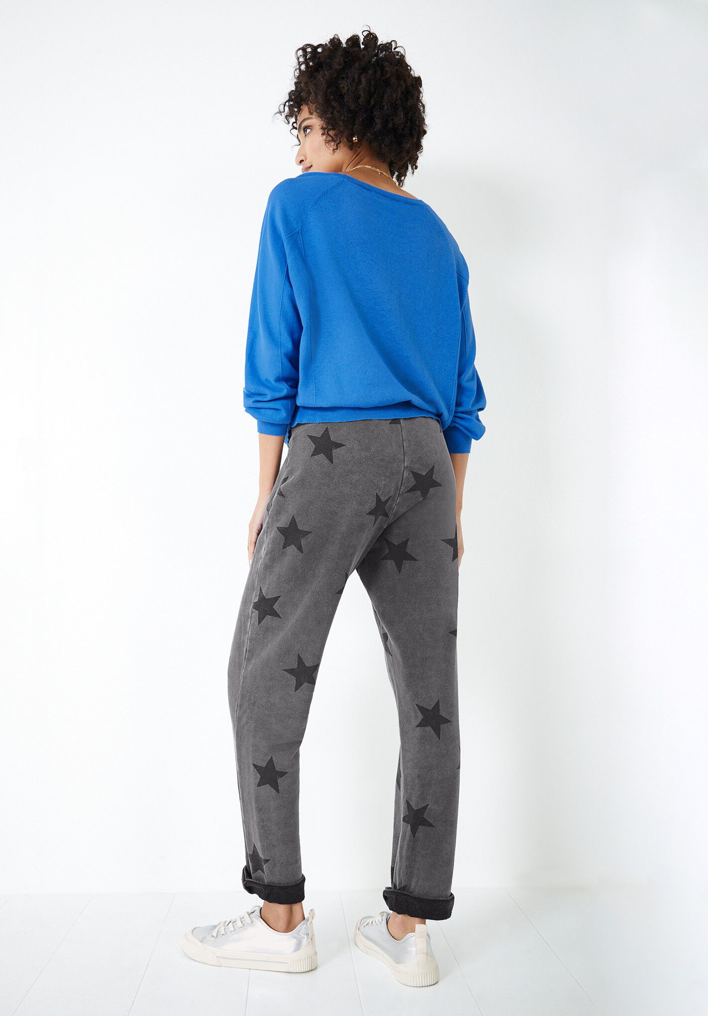 Washed Printed Joggers