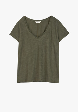 Slim V-Neck T-Shirt
