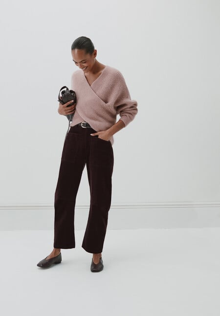 Cordi Barrel Leg Cord Trousers