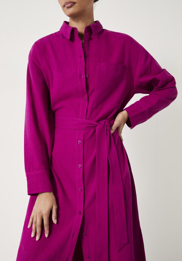 Alexa Maxi Shirt Dress