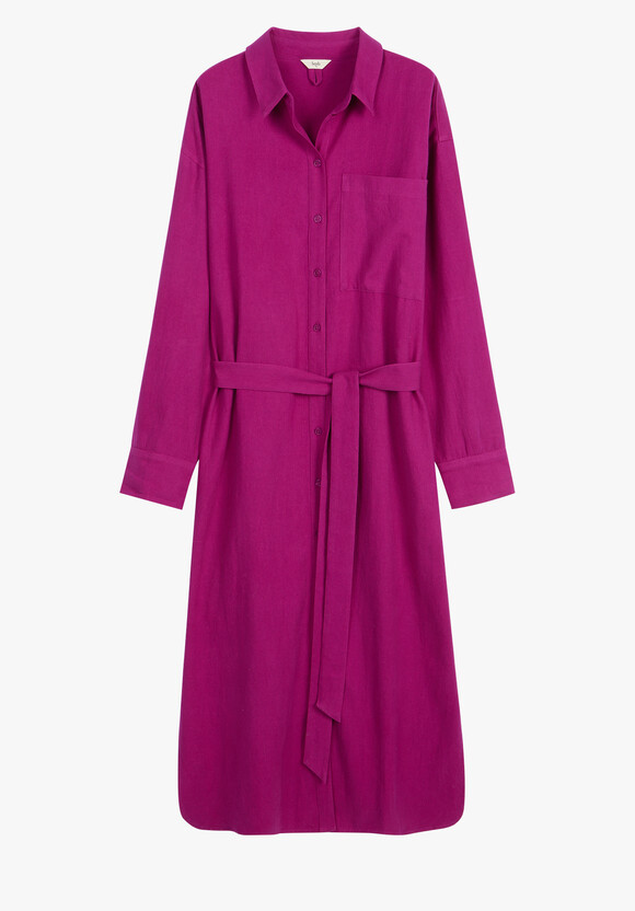 Alexa Maxi Shirt Dress