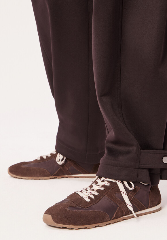 Suede Slimline Retro Trainers