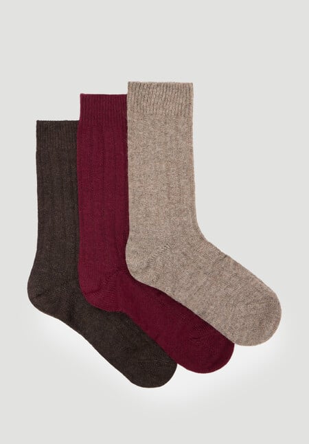 Murica Wool Blend 3 Pack Socks Set