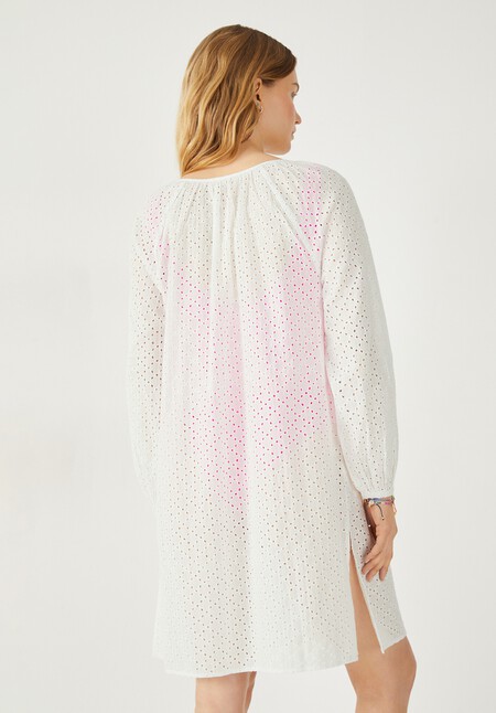 Katy Broderie Mini Dress