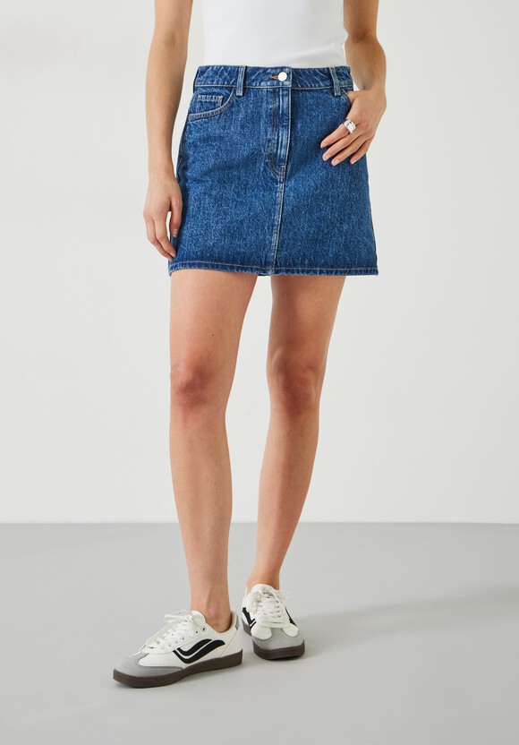 Saachi Denim Mini Skirt