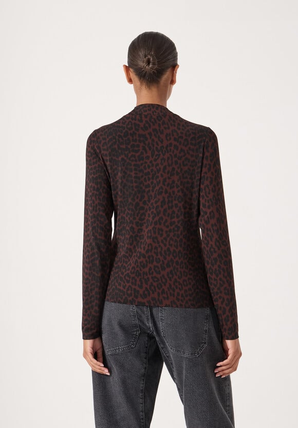 Printed Long Sleeve Top