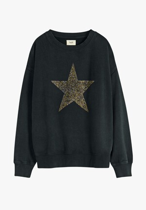 Remi Rhinestone Star Relaxed Sweat
