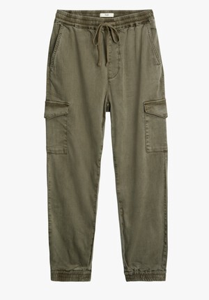 Washed Cargo Trousers