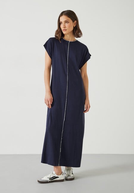Alessia Relaxed Jersey Maxi Dress