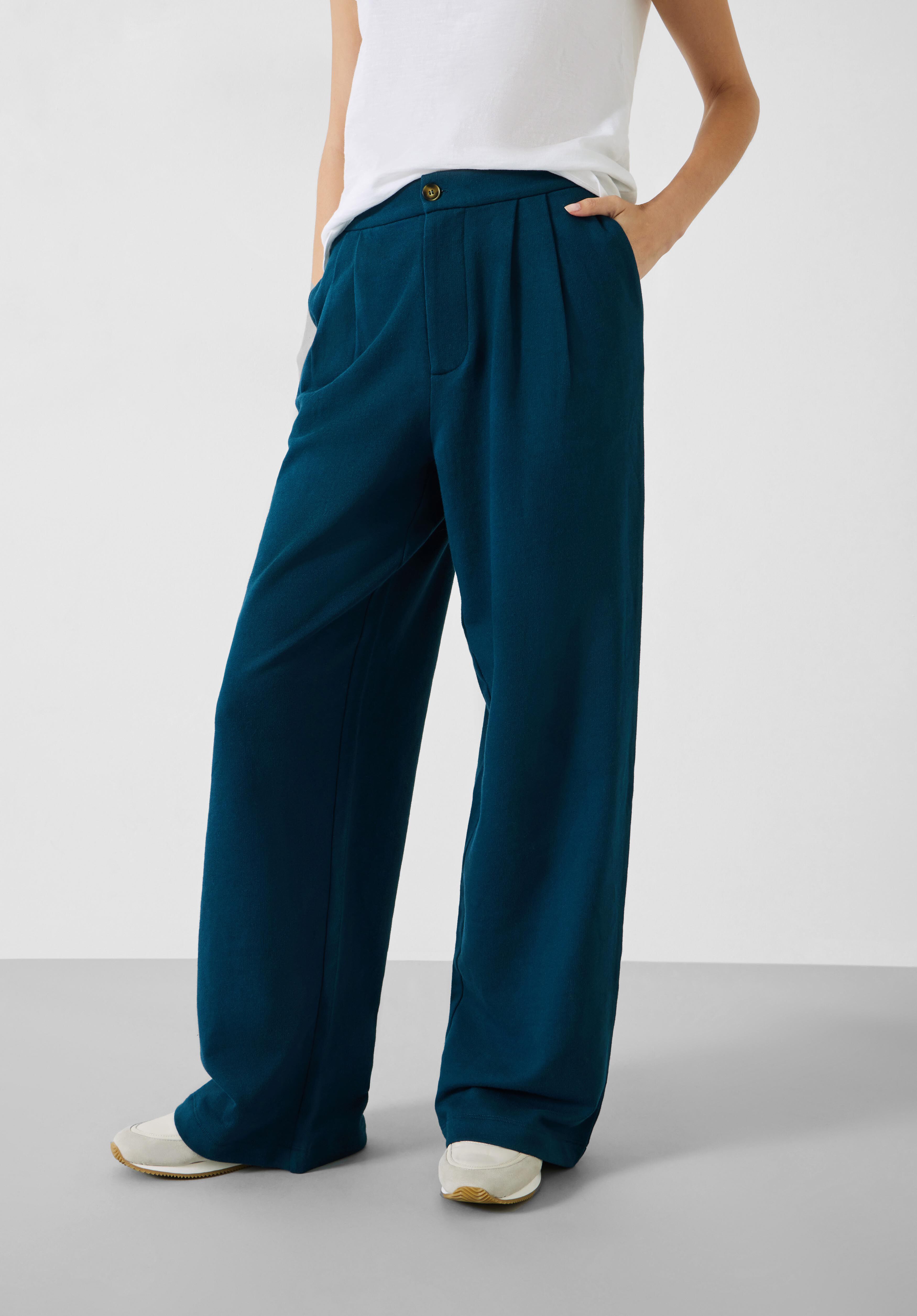 Jersey top palazzo trousers