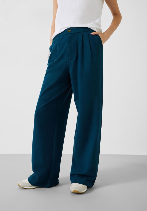 Theo Tailored Jersey Trousers