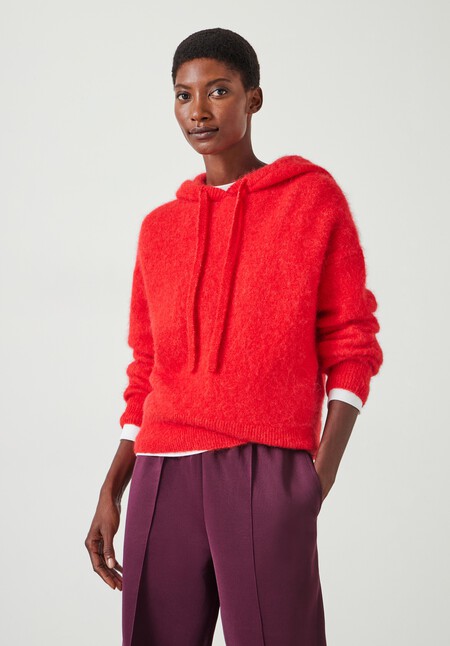 Hazel Alpaca Blend Hoodie
