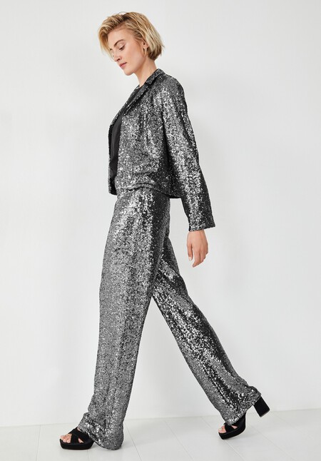 Sylvia Sequin Trousers