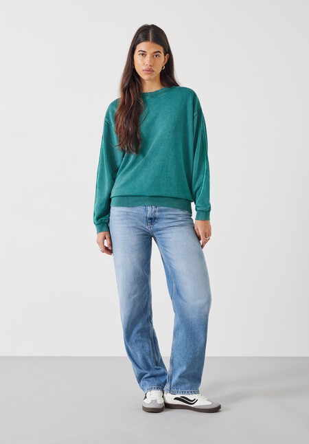 Contrast Stitch Sweatshirt