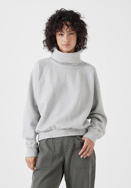 Cowl Neck Sweatshirt