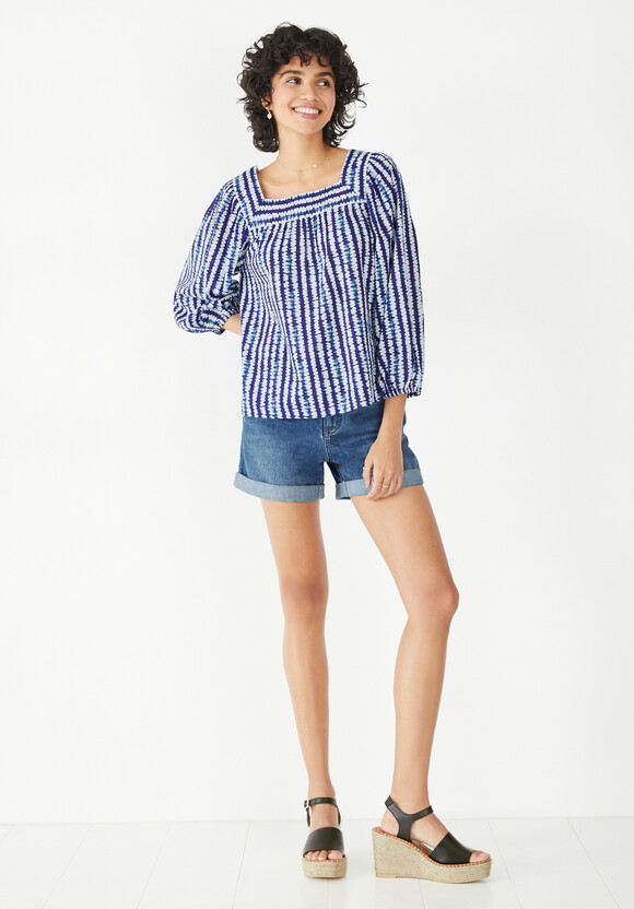 Keyleigh Square Neck Top