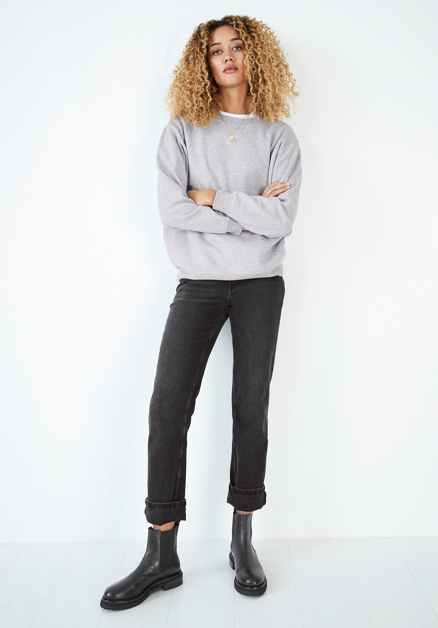 Slouchy oversized hotsell sweatshirt