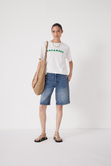 Vacances Graphic Cotton T-Shirt