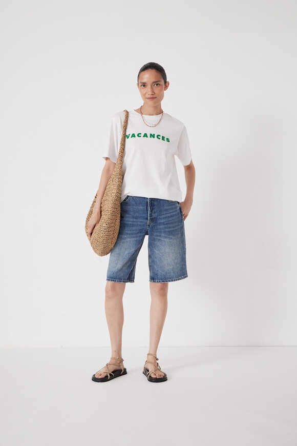 Vacances Graphic Cotton T-Shirt