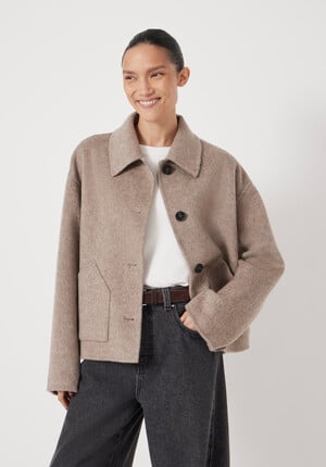 Pure Wool Double Faced Jacket