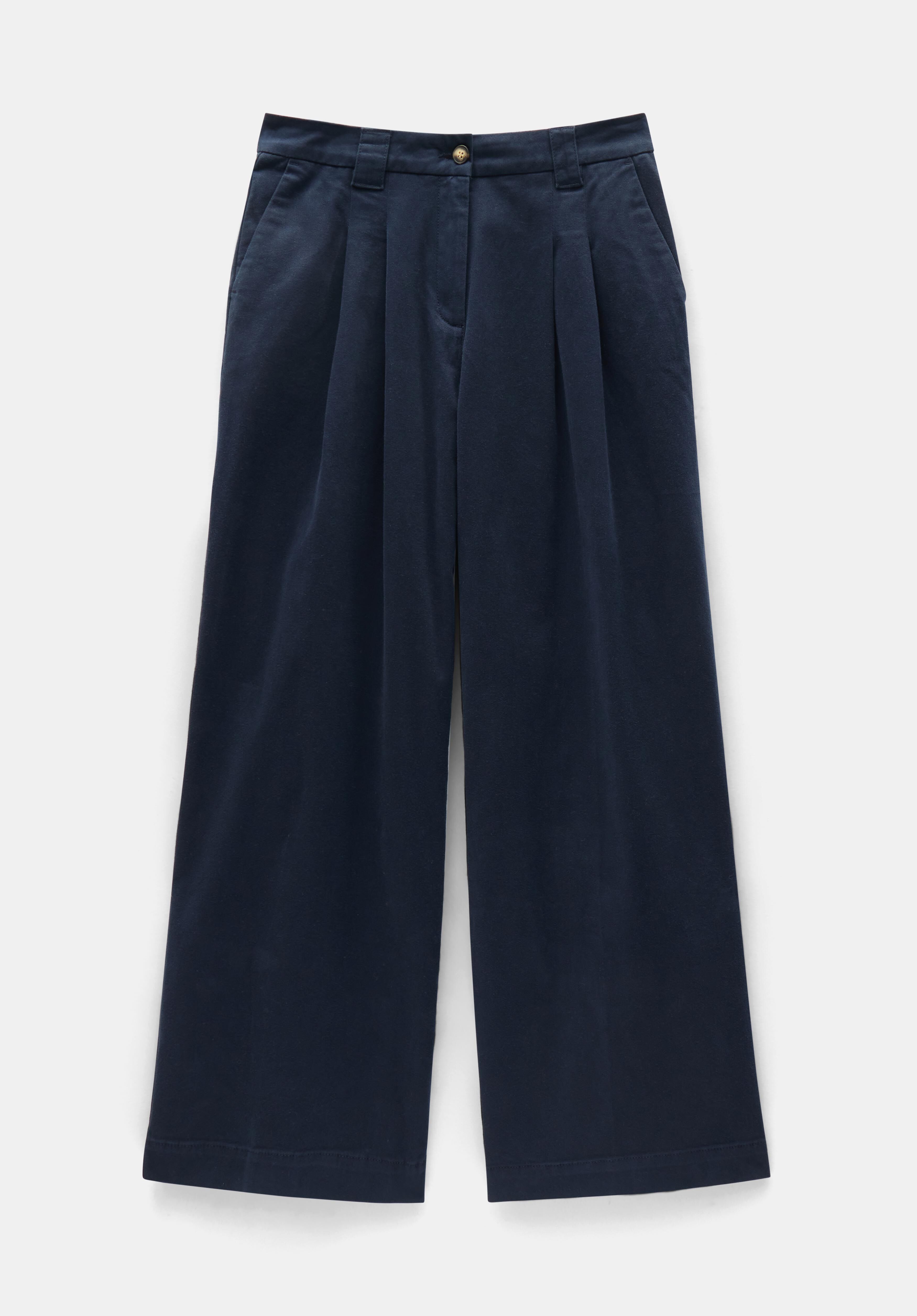 LETTER FROM MOON ♥ Perry Soft Cotton Wide Pants Lunar Pant - Natural Cotton – s.k. manor hill
