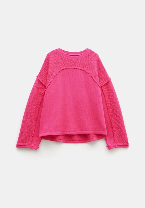 Hannah Textured Sweatshirt