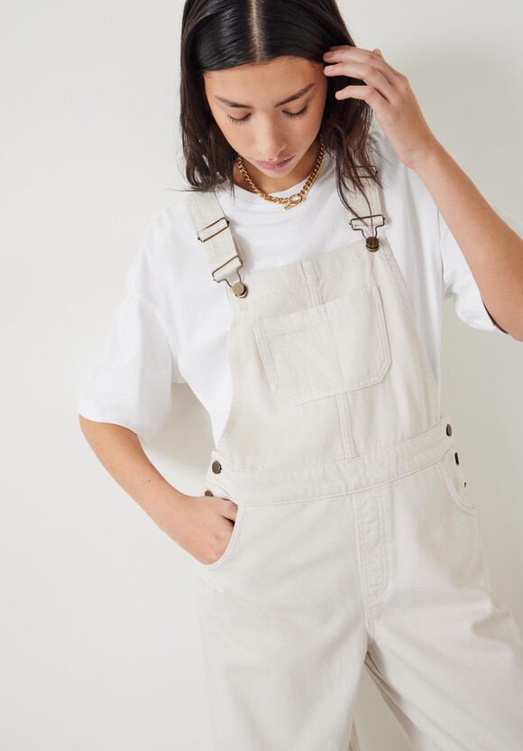 Maya Relaxed Straight Leg Dungarees