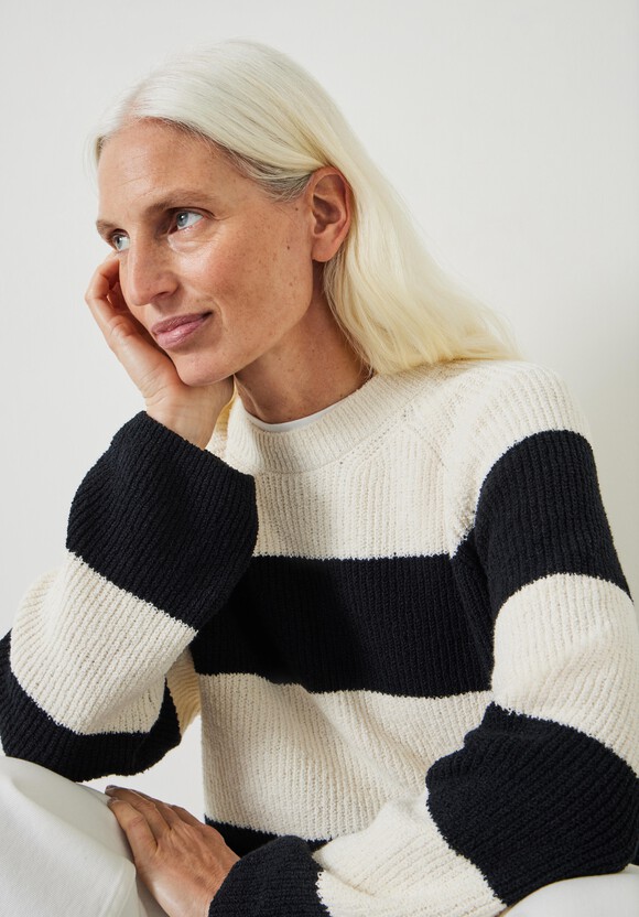 Konnie Striped Knitted Jumper