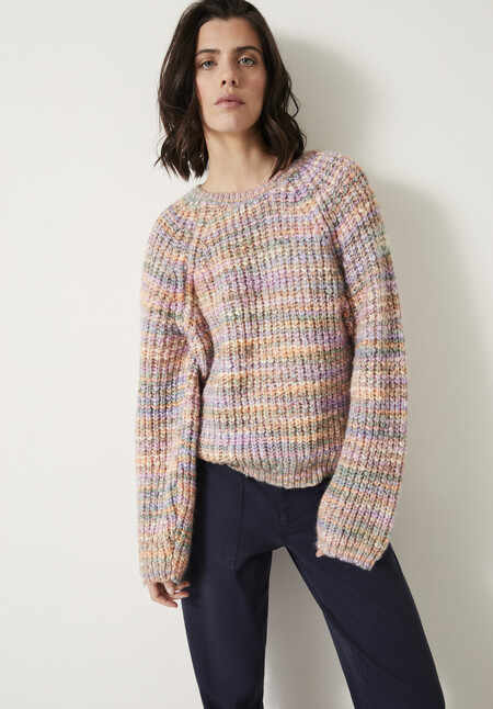 Madi Space Dye Knitted Jumper