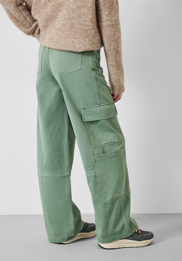 Tulsy Wide Cargo Trousers