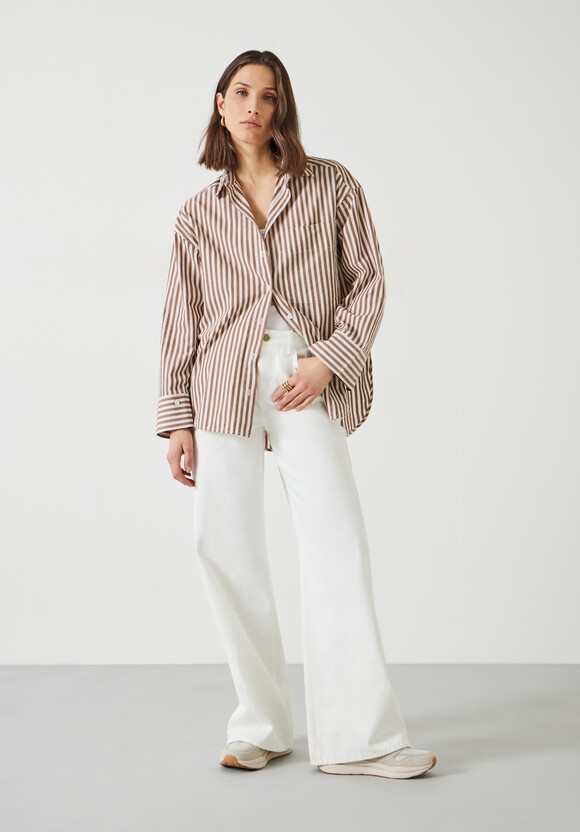 Indy Oversized Stripe Shirt
