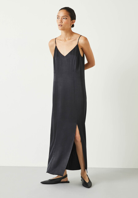 Aria Split Midi Dress