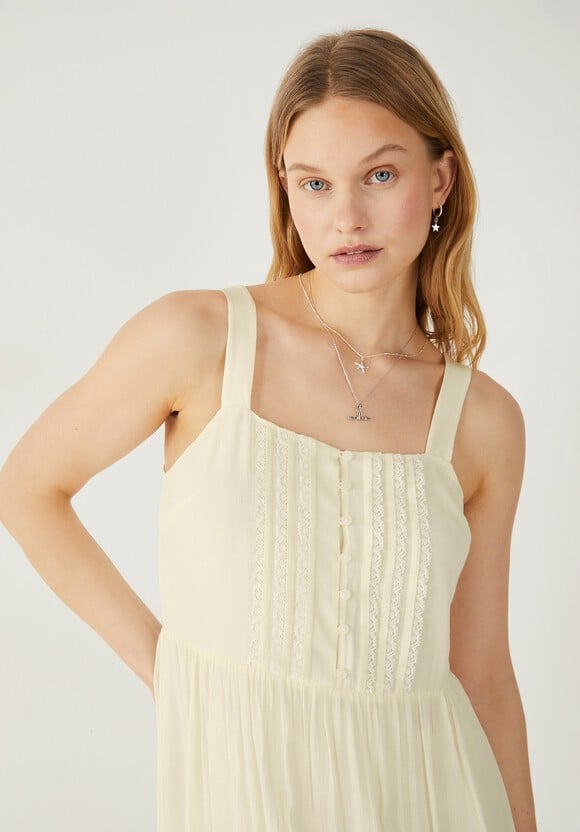 Katrina Lace Midi Dress