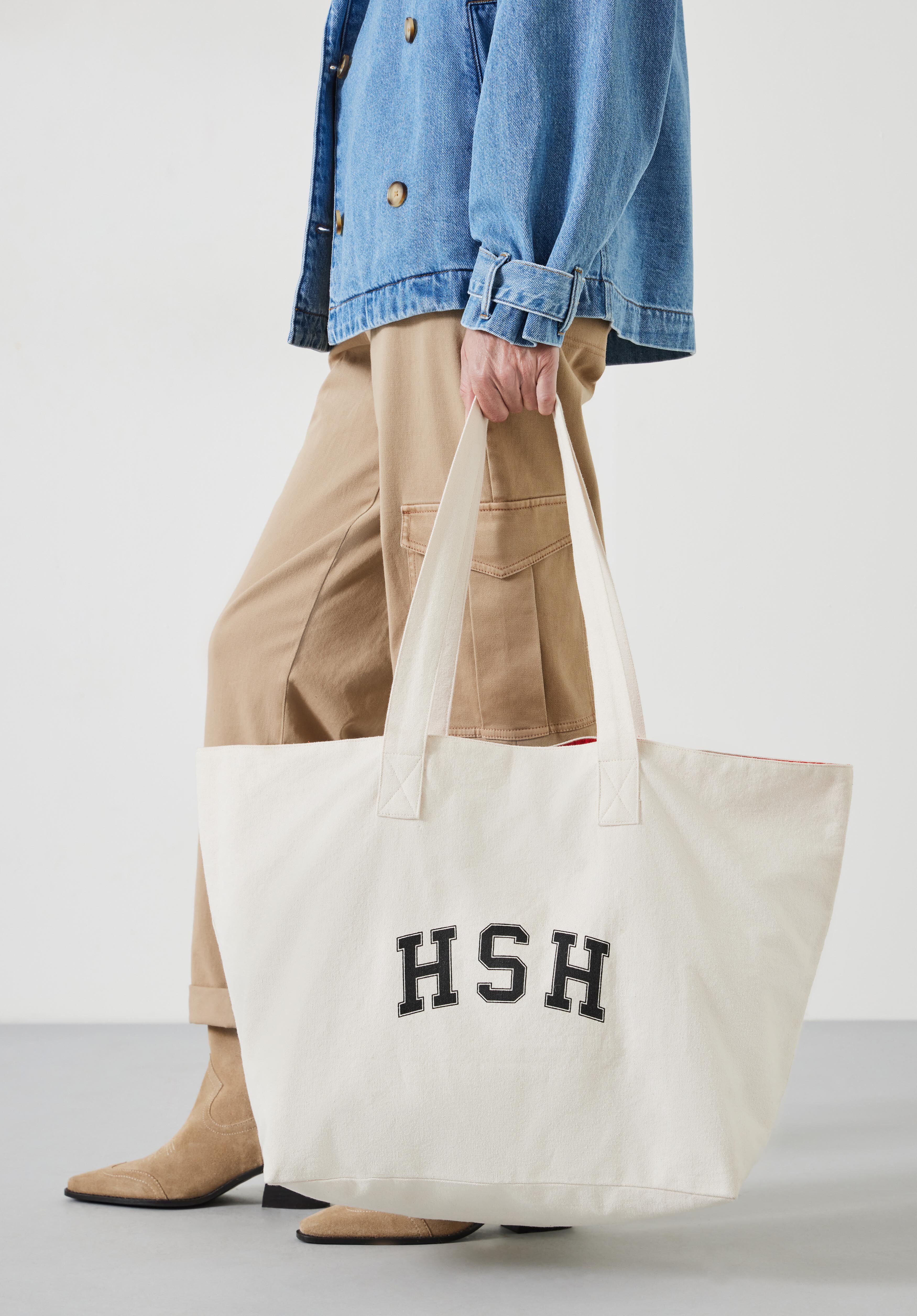 Charlotte Canvas Graphic Tote Bag