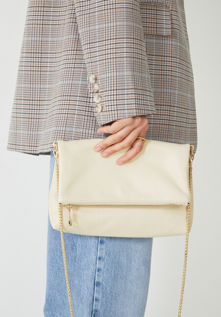 Liviana Leather Clutch Bag