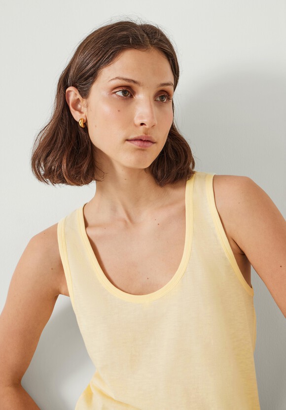 Cotton Slub Tank Top