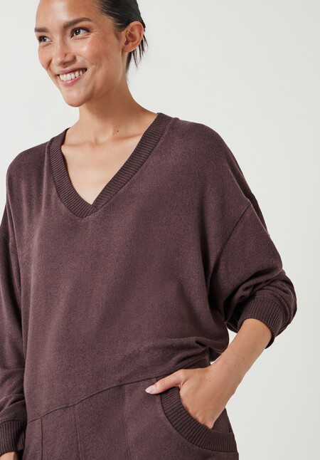 Elle Supersoft V-Neck Onesie