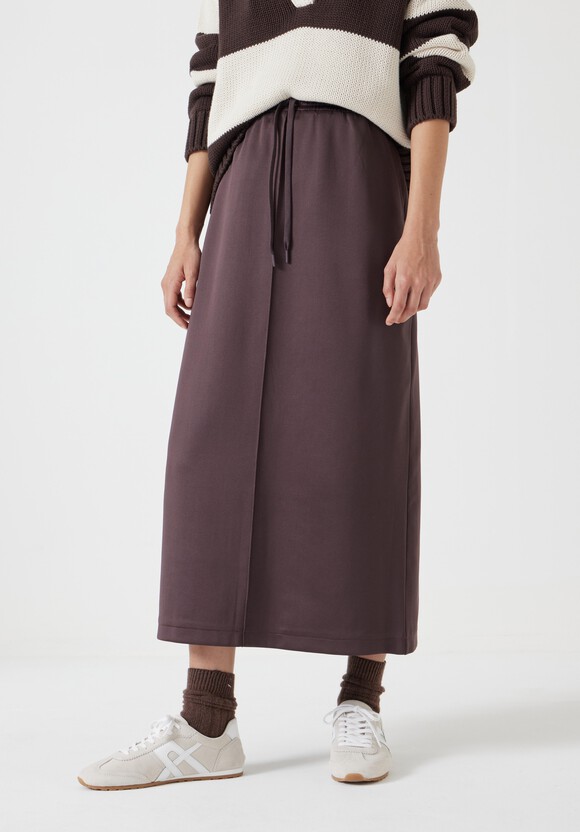 Harrison Pintuck Jersey Skirt