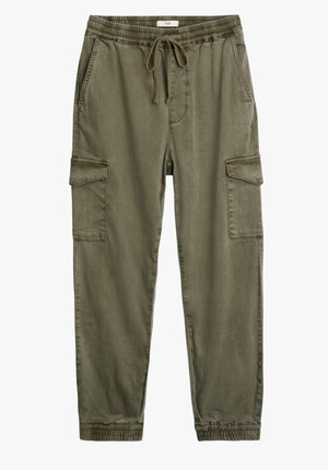 Washed Cargo Trousers