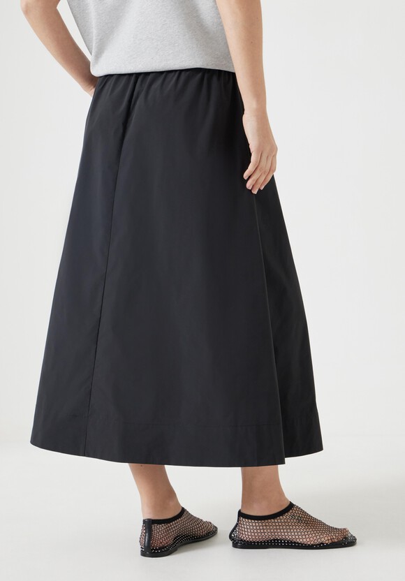 Aya Technical Pull On Midi Skirt