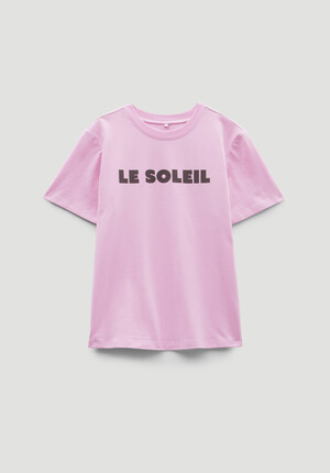Le Soleil Slogan T-Shirt