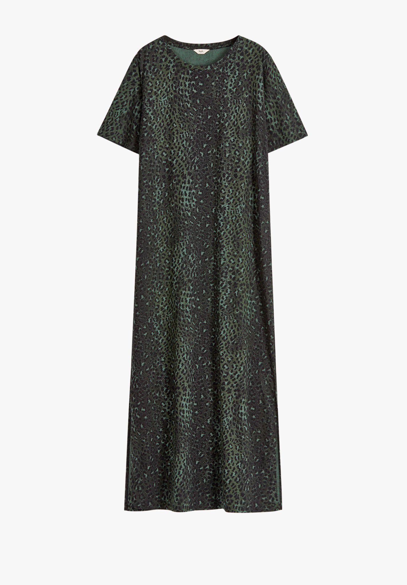 Jamie Dress Ombre Leopard Khaki hush
