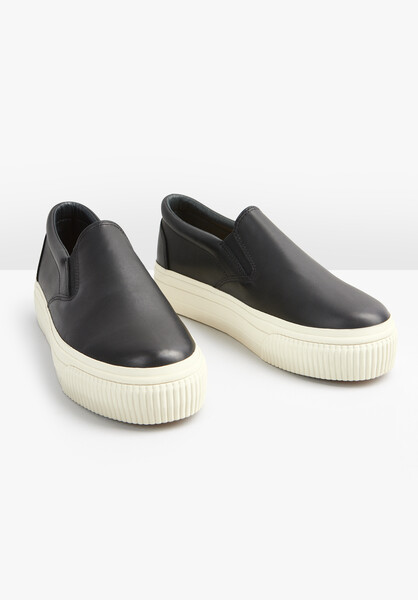 Gili Leather Flatform Trainers