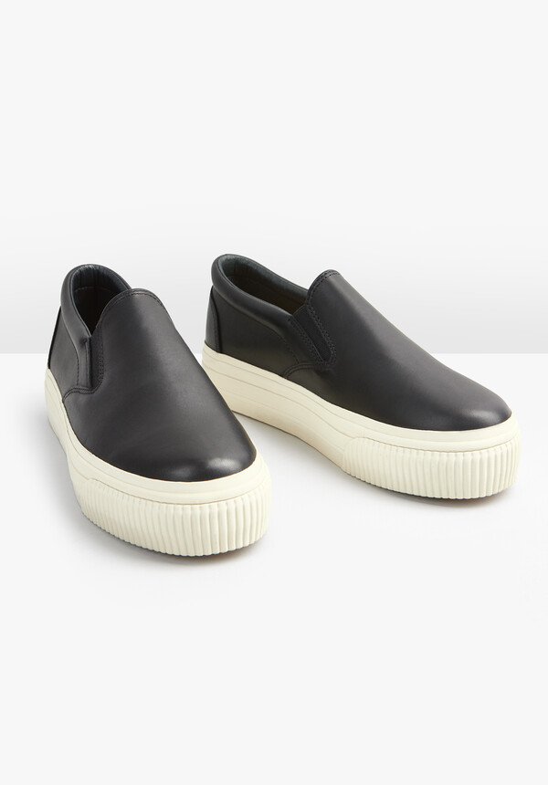 Gili Leather Flatform Trainers