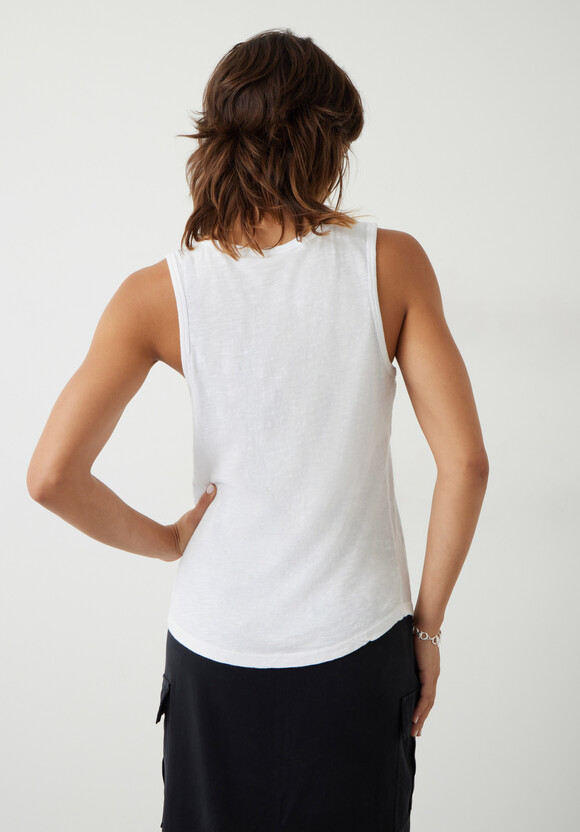 Cotton Slub Tank Top