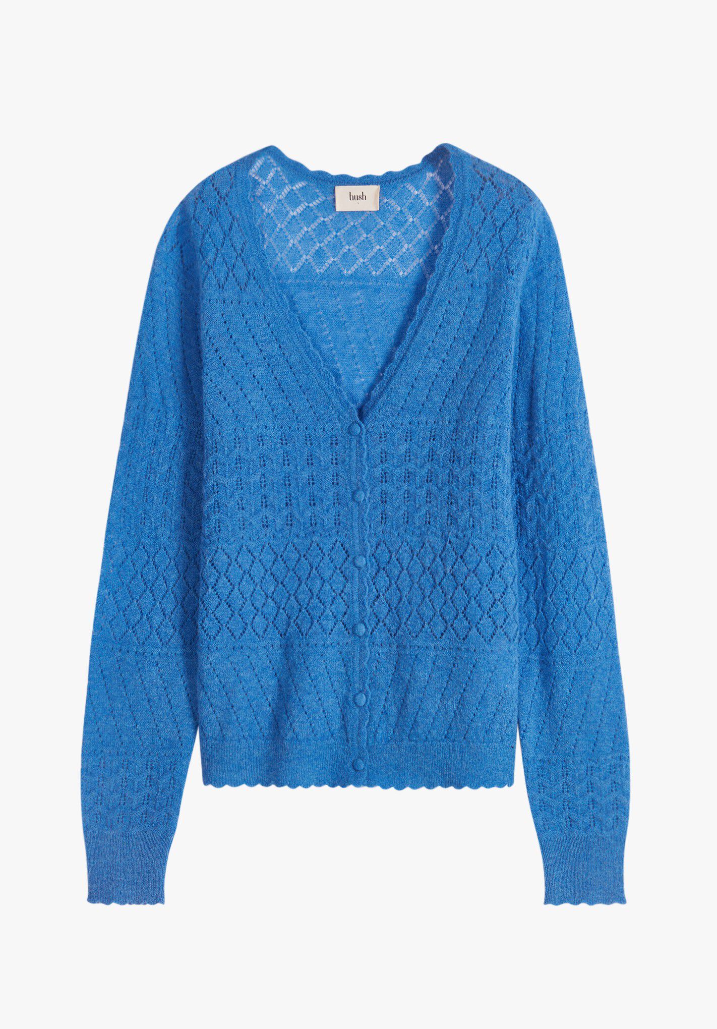 Hollie Scalloped Edge Cardigan