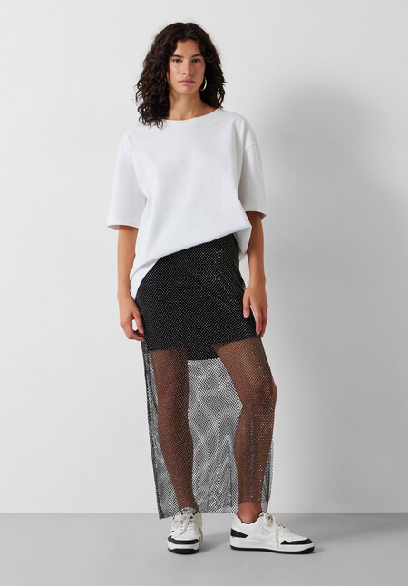 Una Sparkle Maxi Skirt