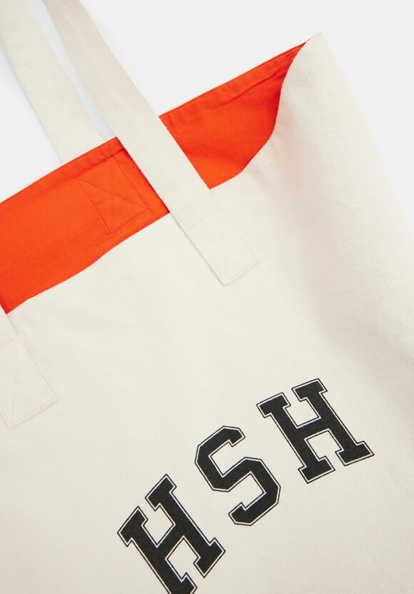 Charlotte Canvas Graphic Tote Bag
