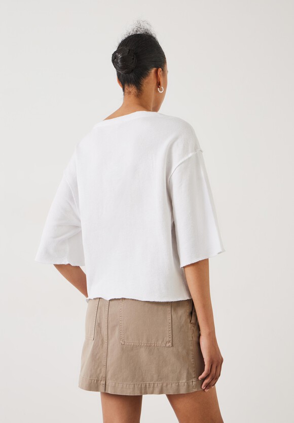 Myla Relaxed Textured Waffle T-Shirt