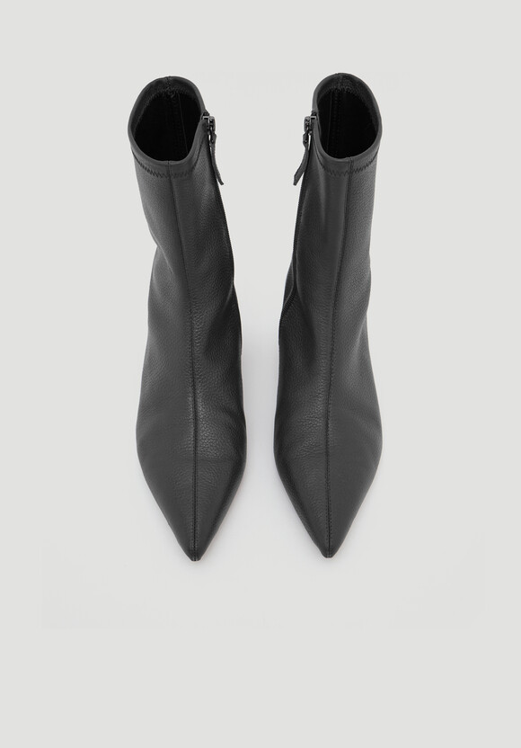 Leather Sock Fit Boot